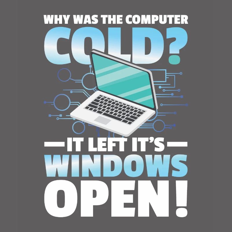 Why Was The Computer cold Left Its Windows Open