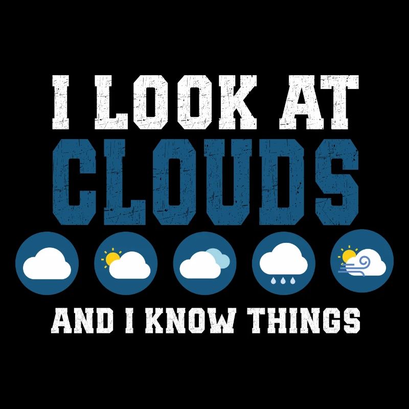 Je regarde les nuages et je sais des choses...