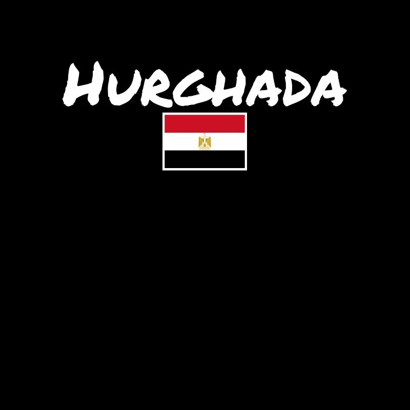 Hurghada, Égypte, Drapeau égyptien, Égyptien