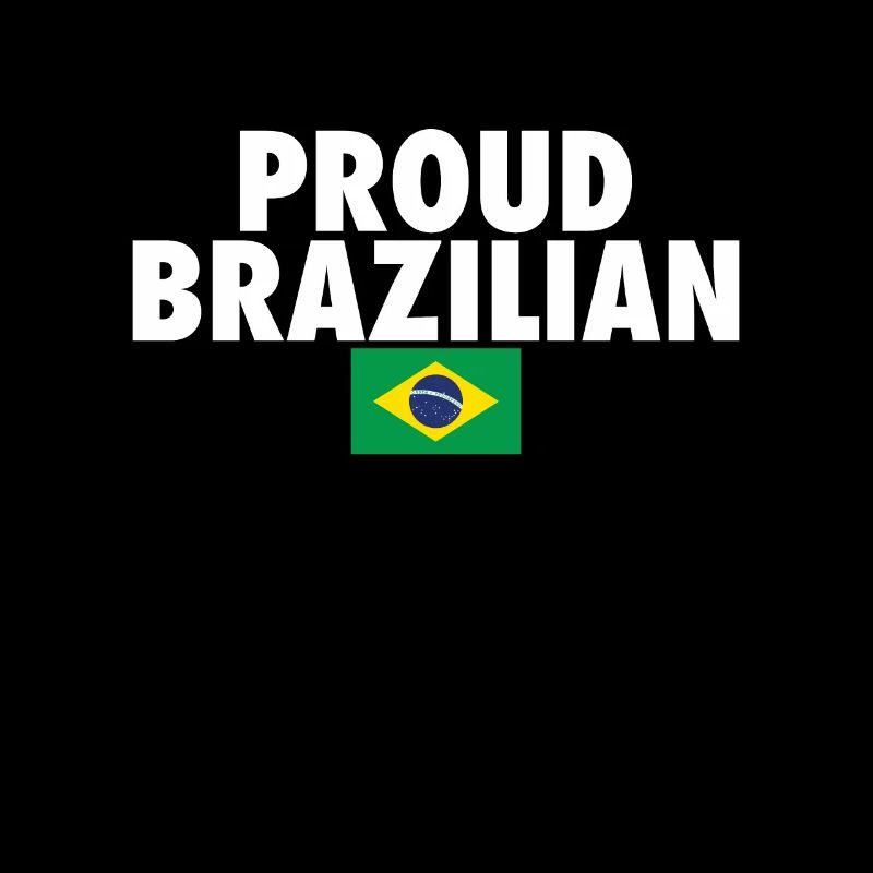 Fier Brésil Brésil Drapeau brésilien