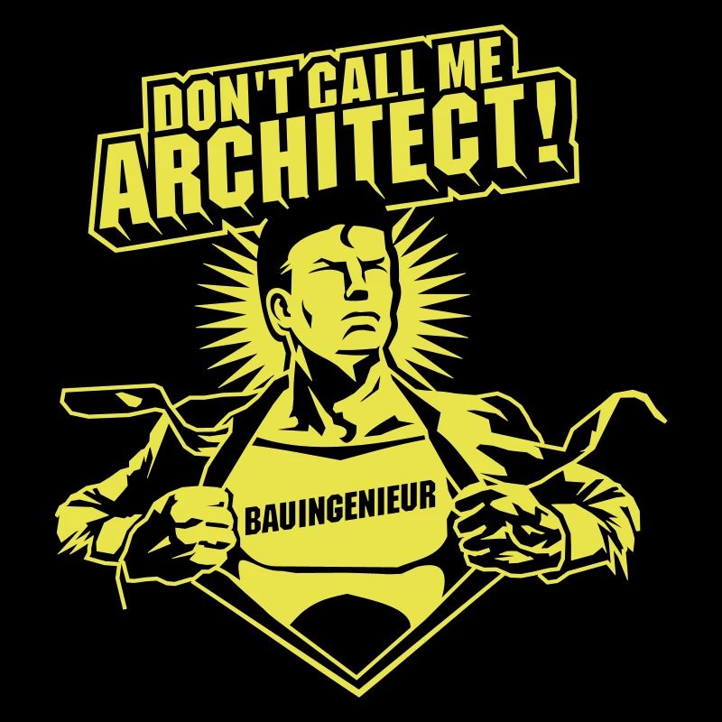 Don't call me architect!