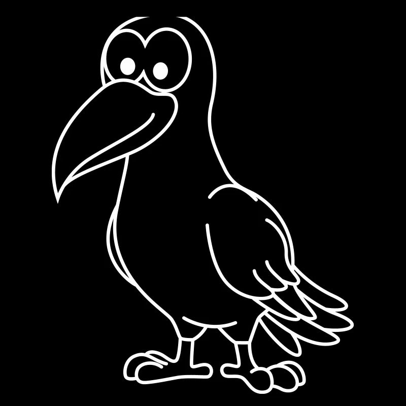 Corbeau Comic Animal