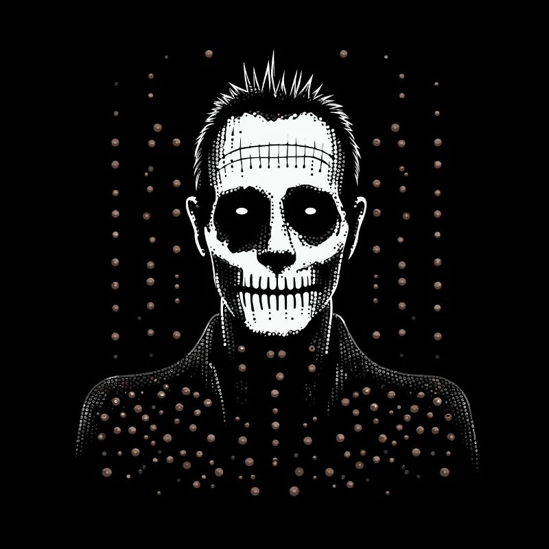 Genähtes Frankenmonster oder Zombie