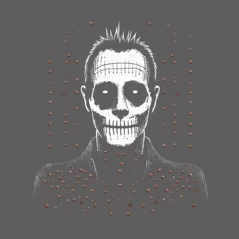 Genähtes Frankenmonster oder Zombie