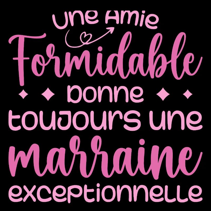 Amie formidable donne une marraine exceptionnelle