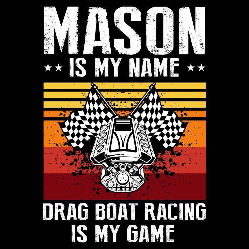 Drag Boot Design für Rennbootfahrer