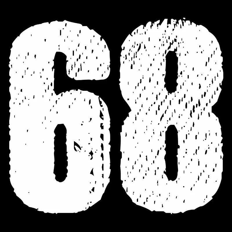 Maillot à 68 numéros