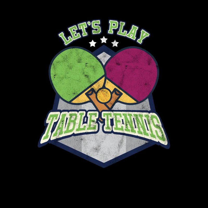 Let's Play Table Tennis Pingpong Rally Racket