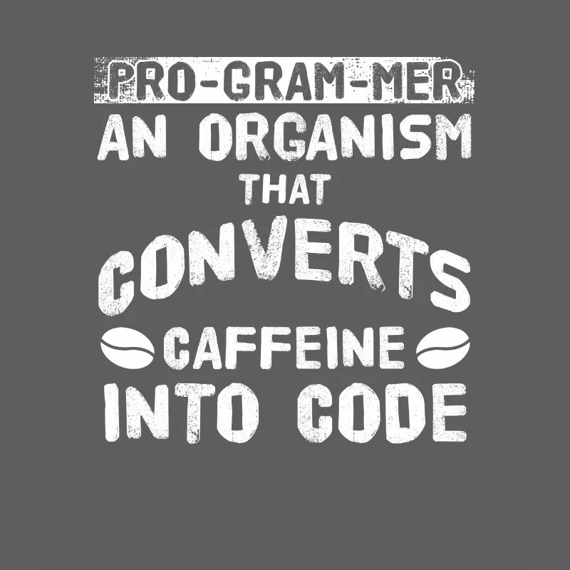 Programmierer wandelt Koffein in Code-Kaffeegeschenk um