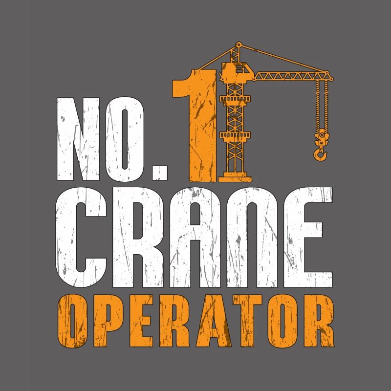 Crane Operator Construction Construction Profession Work Gift