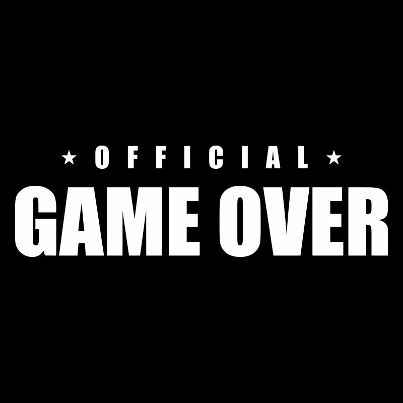 Game Over Slogan