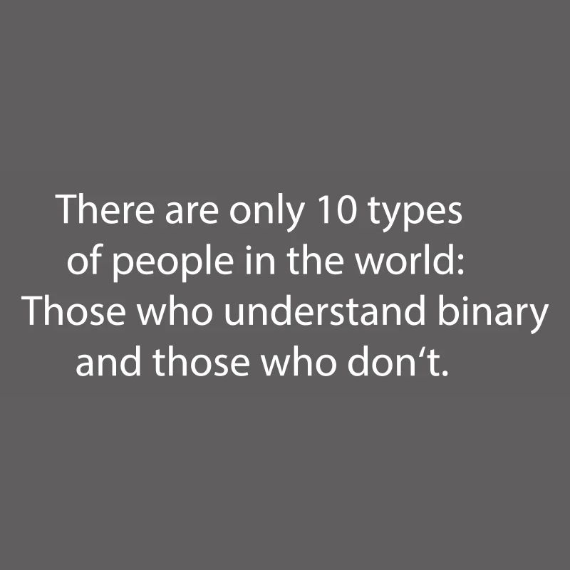 Binary binary programming language computer gift