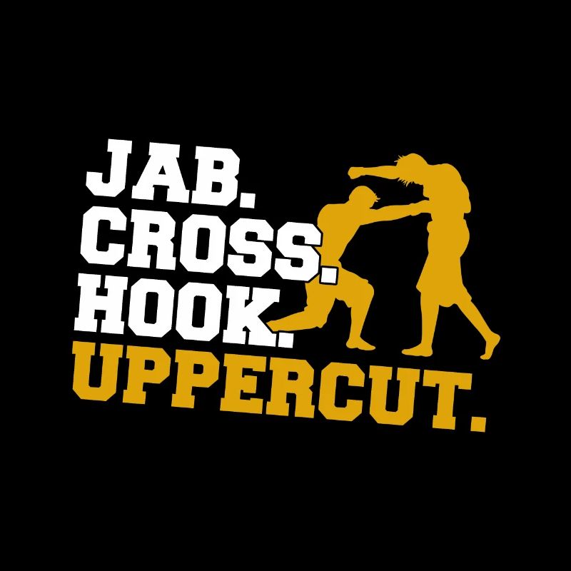 Jab Cross Hook Uppercut Boxing Kickboxing Gift