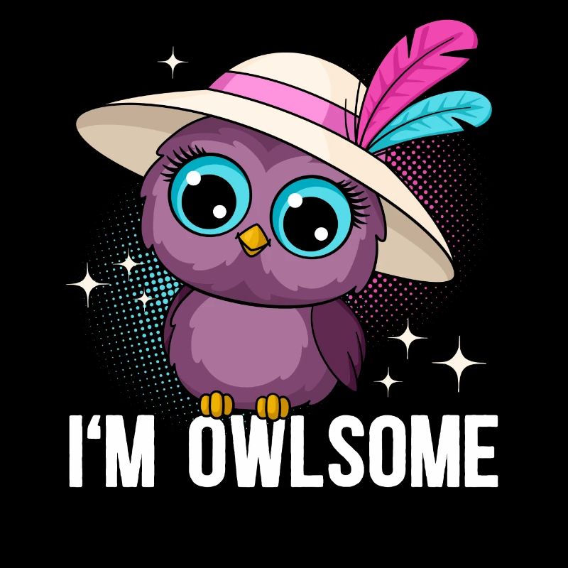 I'M Owlsome Eule Eulen