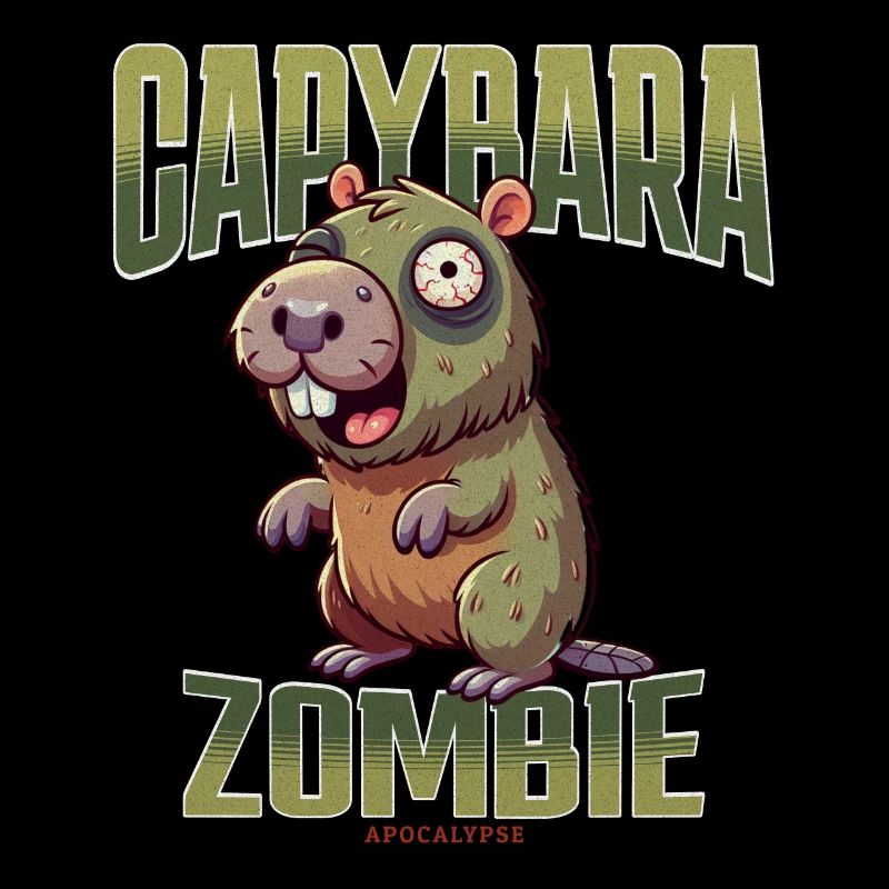 Capybara Zombie