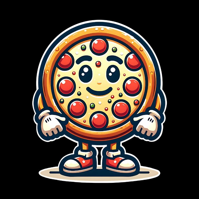 Mascotte de pizza