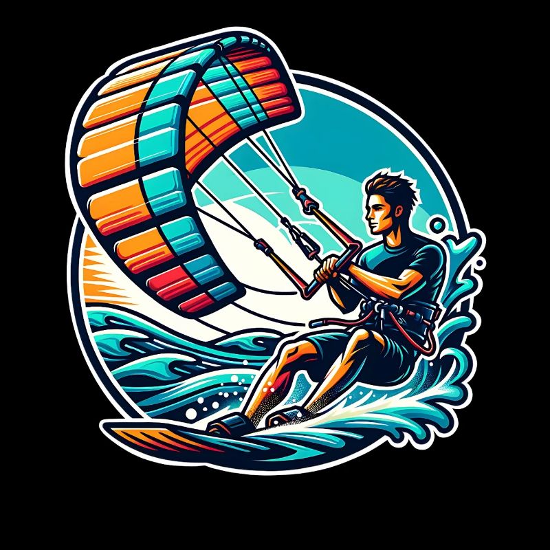 Kitesurfer Kiteboard Kitesurfing Kitesurf