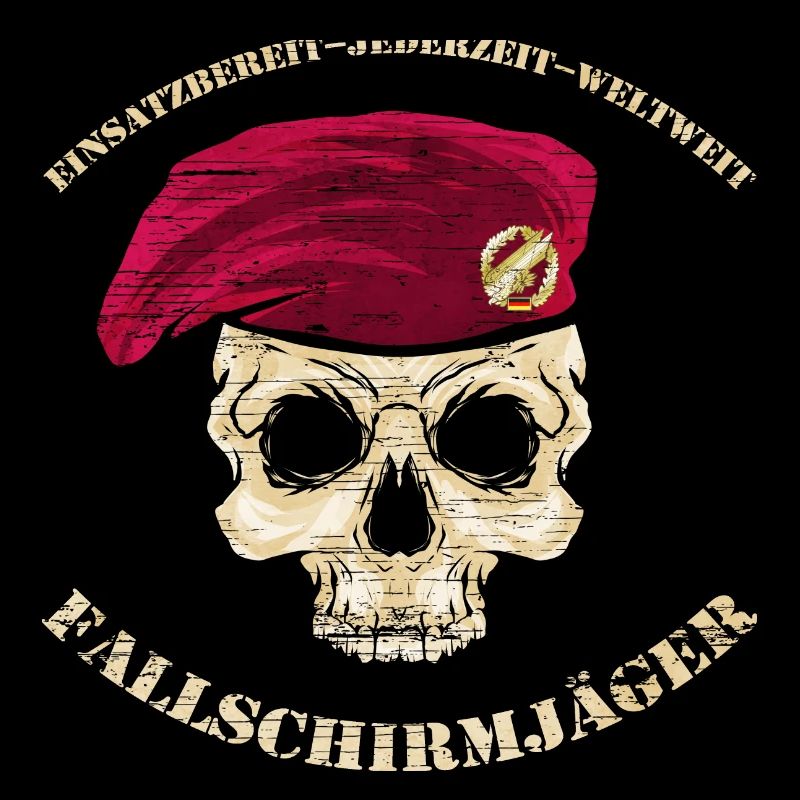 Einsatzbereit Jederzeit Weltweit Fallschirmjäger