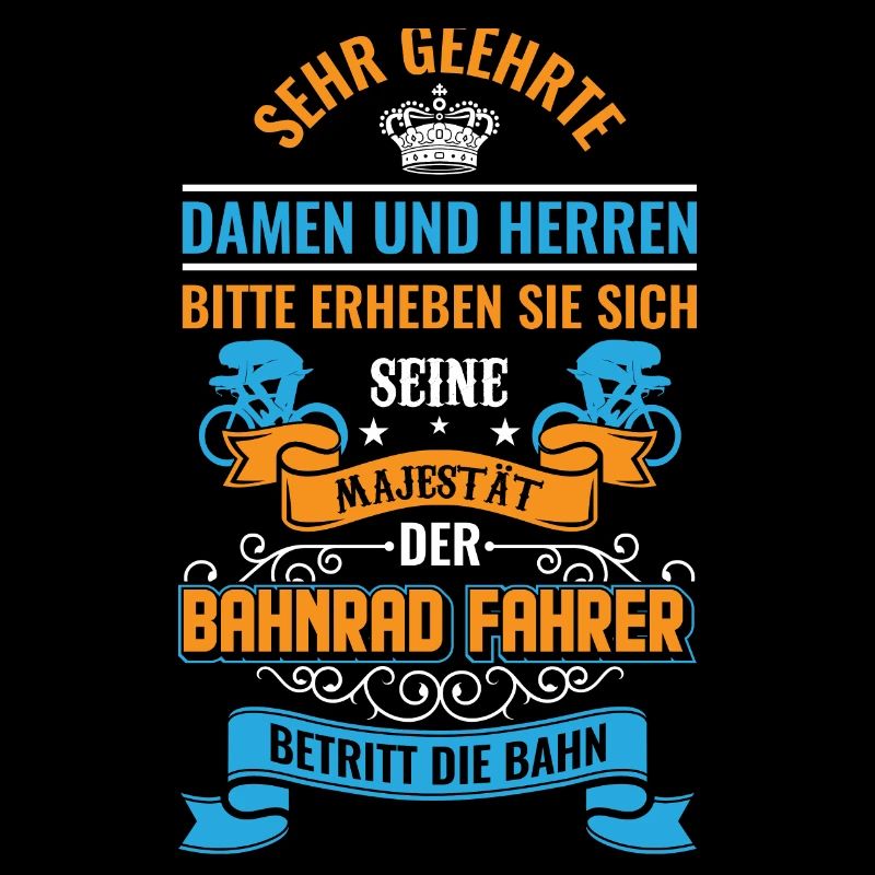 Bahnrad Bahnradfahrer Sprüche Geschenk