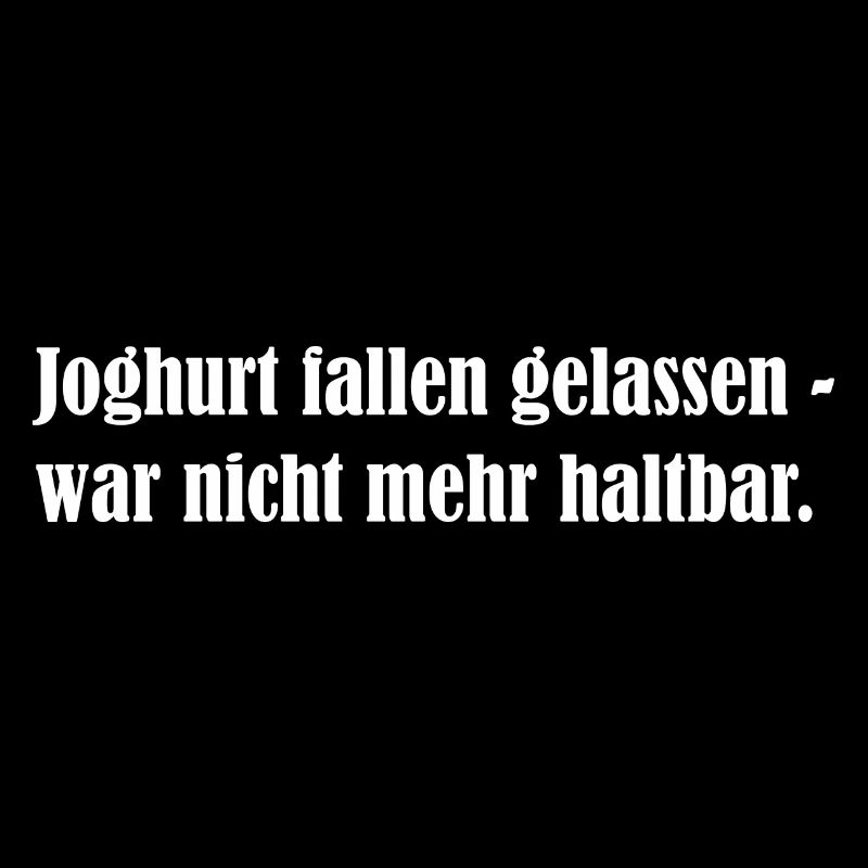 Joghurt Lustiger Spruch