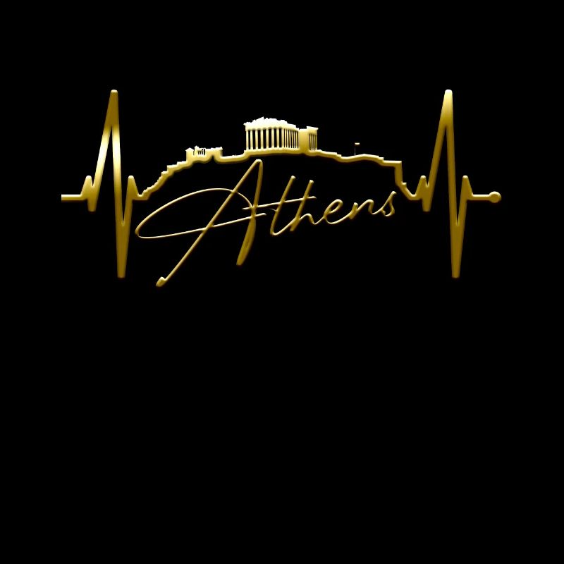 Athens Skyline Heartbeat Greece Acropolis