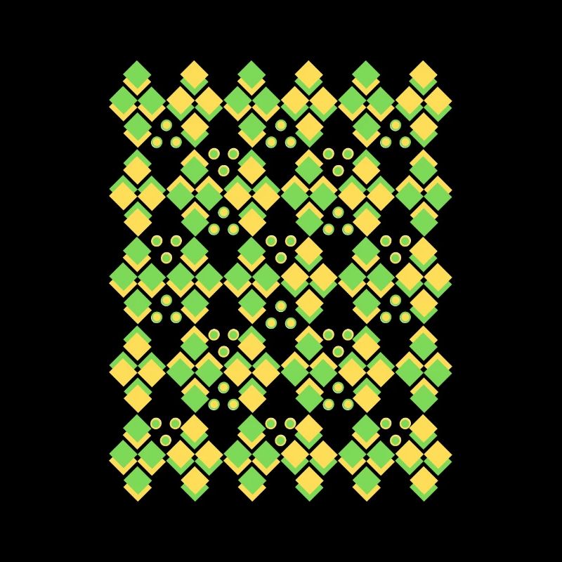 Geometric abstract art > geometric square colo