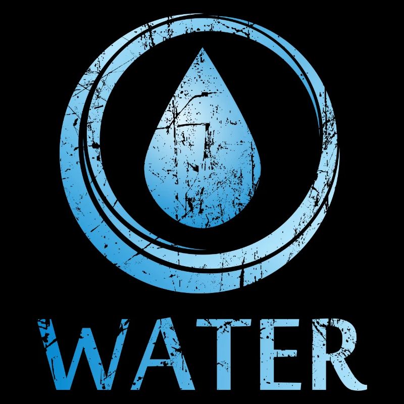 Quatre éléments d'eau