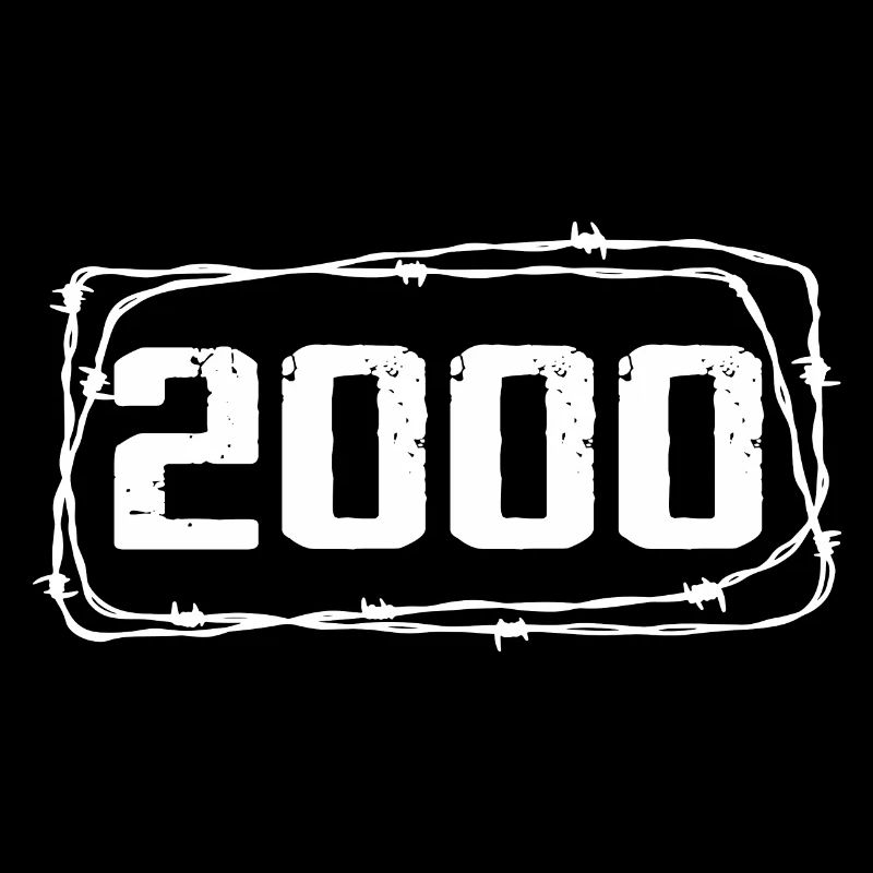 Vintage Made In 2000 - 24 Year Anniversary