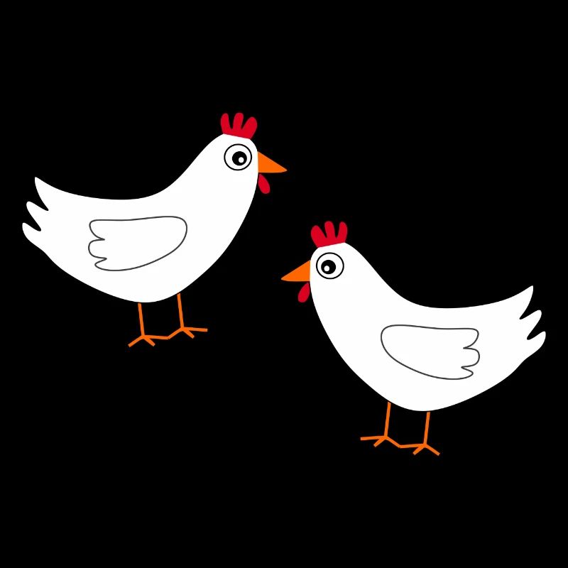 Poulet Blanc Poulets Blancs Poules Pâques