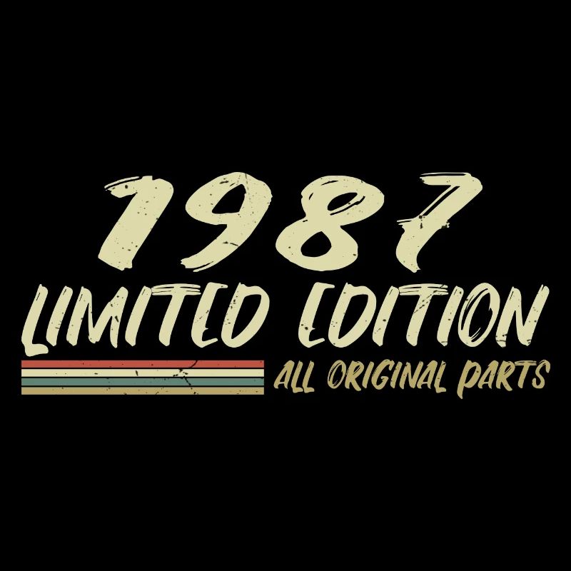 1987 Geburtstagsgeschenkidee 1987