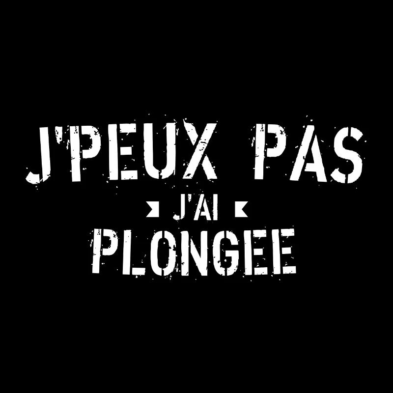 J peux pas j ai plongée