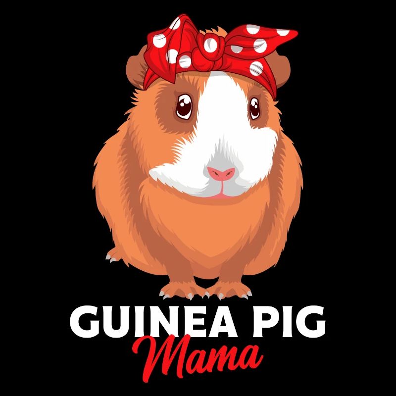 Maman de cochon d'Inde disant cadeau