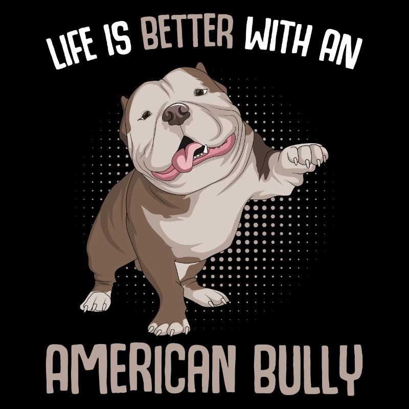 American Bully Hundehalter Geschenk