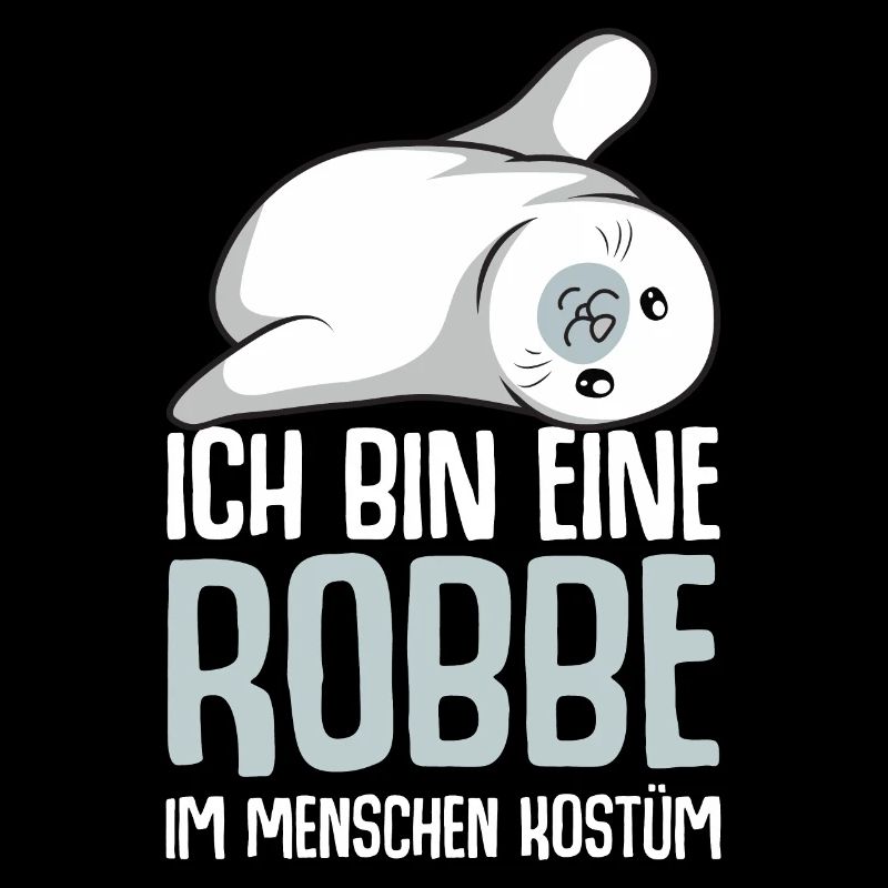 Robbe Seehund Seelöwe Robben Mädchen
