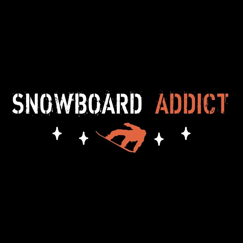 Snowboard addict
