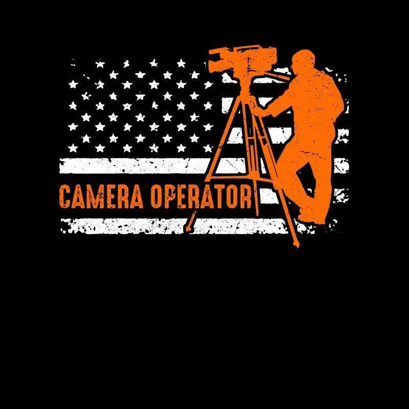 Camera Operator Retro Video Producer Cameraman
