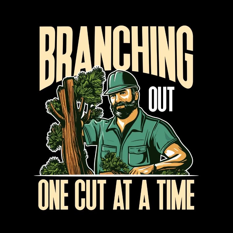 Arborist Branching Out One Cut At A Forest Worker