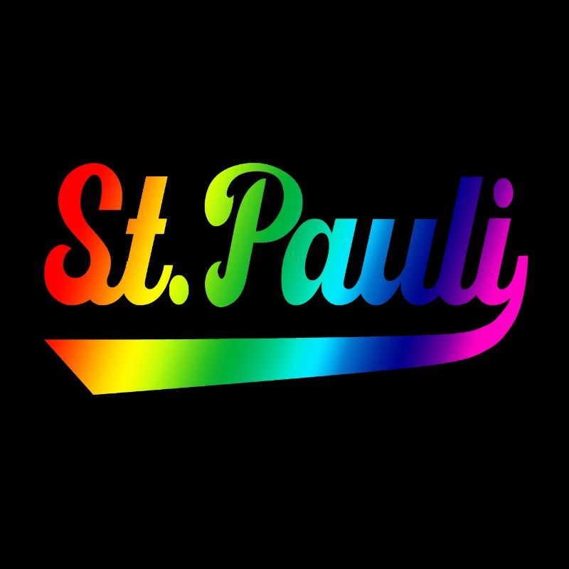 St Pauli Hamburg rainbow