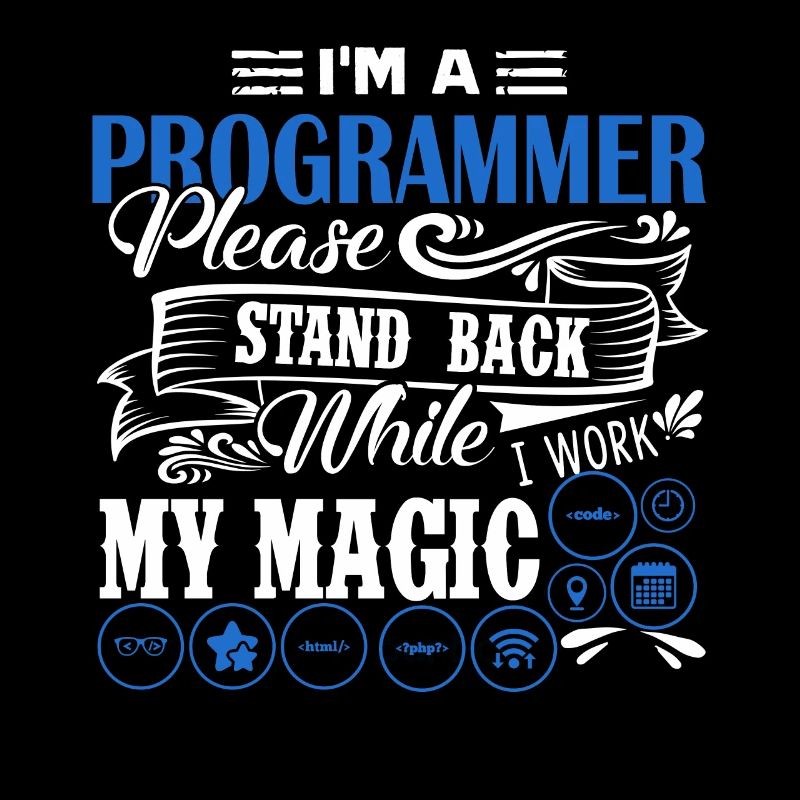 Programmeur Je suis un programmeur
