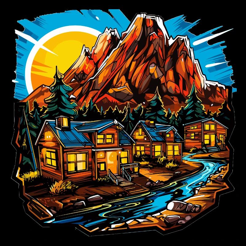 Paysage - Illustration