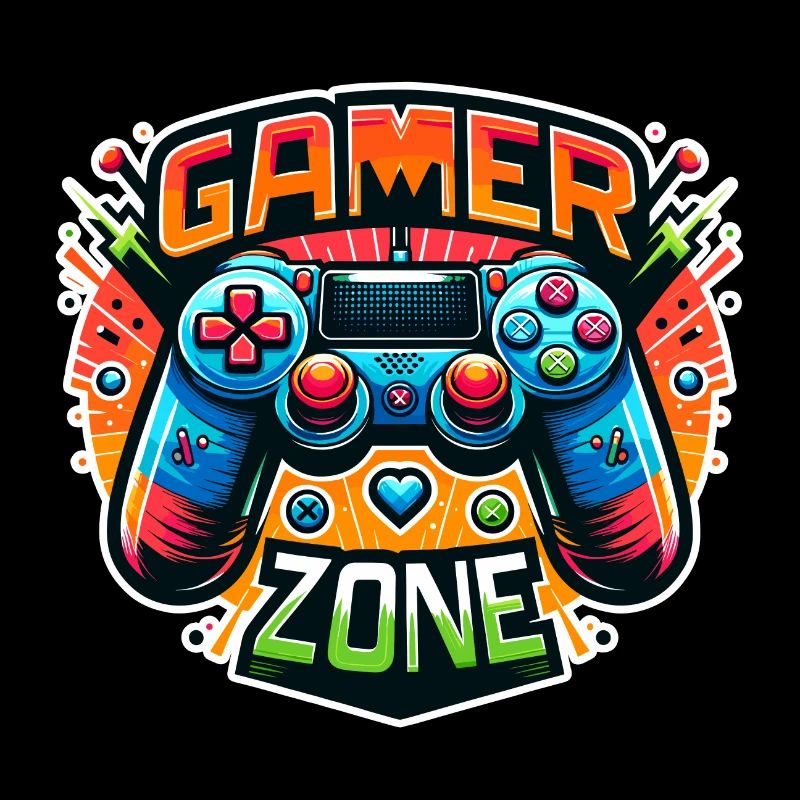 Zone de jeu - Illustration de la manette