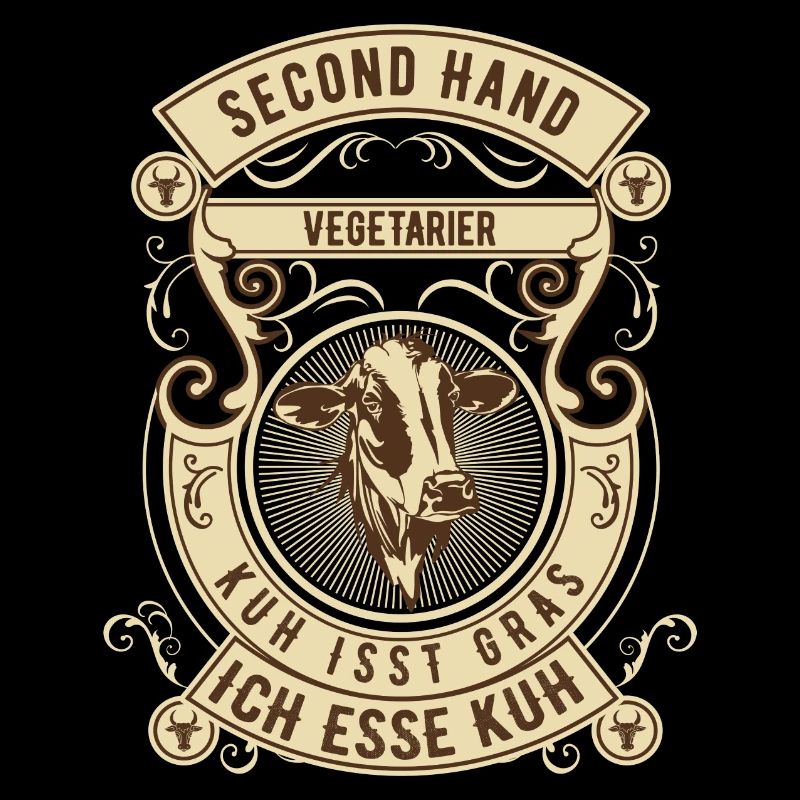 Second Hand Vegetarier - Kuh