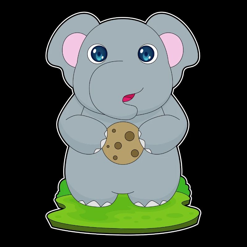 Elephant Cookie
