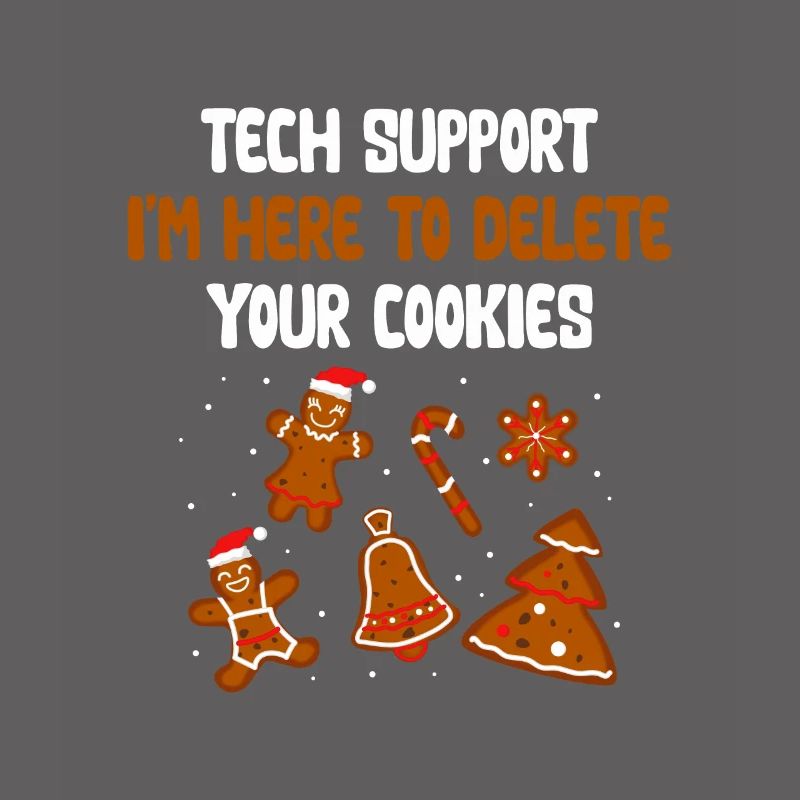 Support technique Noël biscuits IT