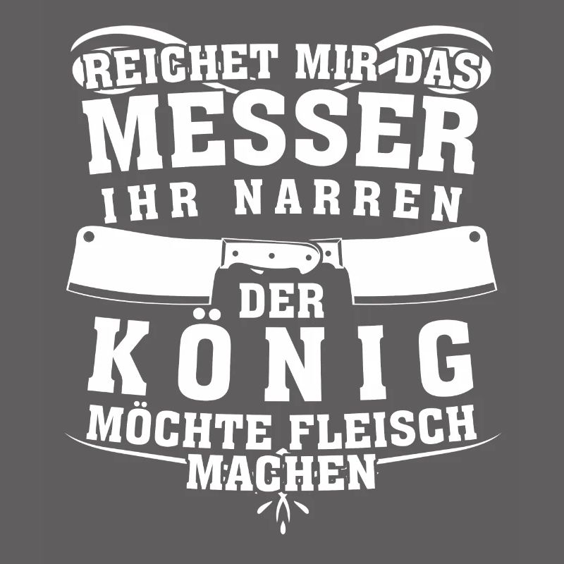 Metzger Messer Spruch Fleischer