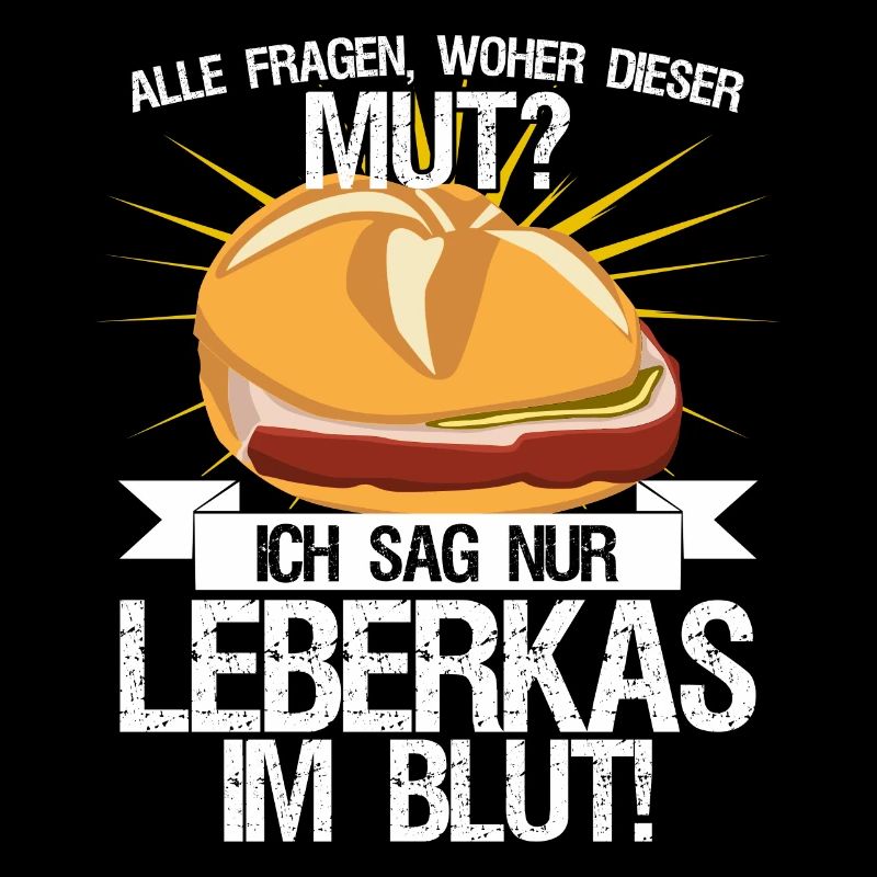 Leberkäse Fleischkas und Mut Leberkas