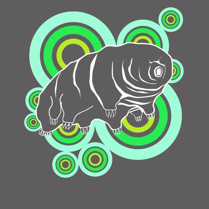 Tardigrade Retro Tardigrade Water Bear