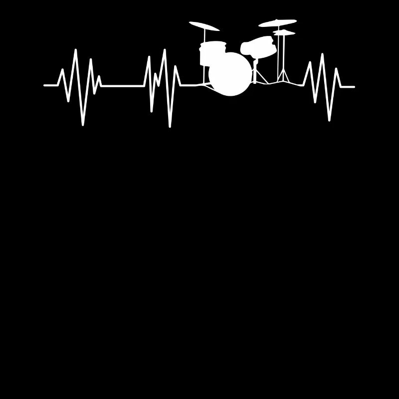 Drums Heartbeat - Music Drummer Hi Hat Sticks