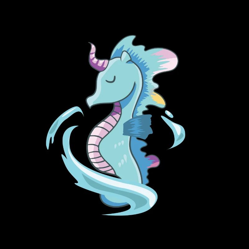 Seepferdchen Einhorn