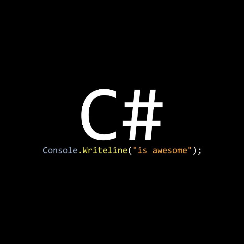 C # ist großartig